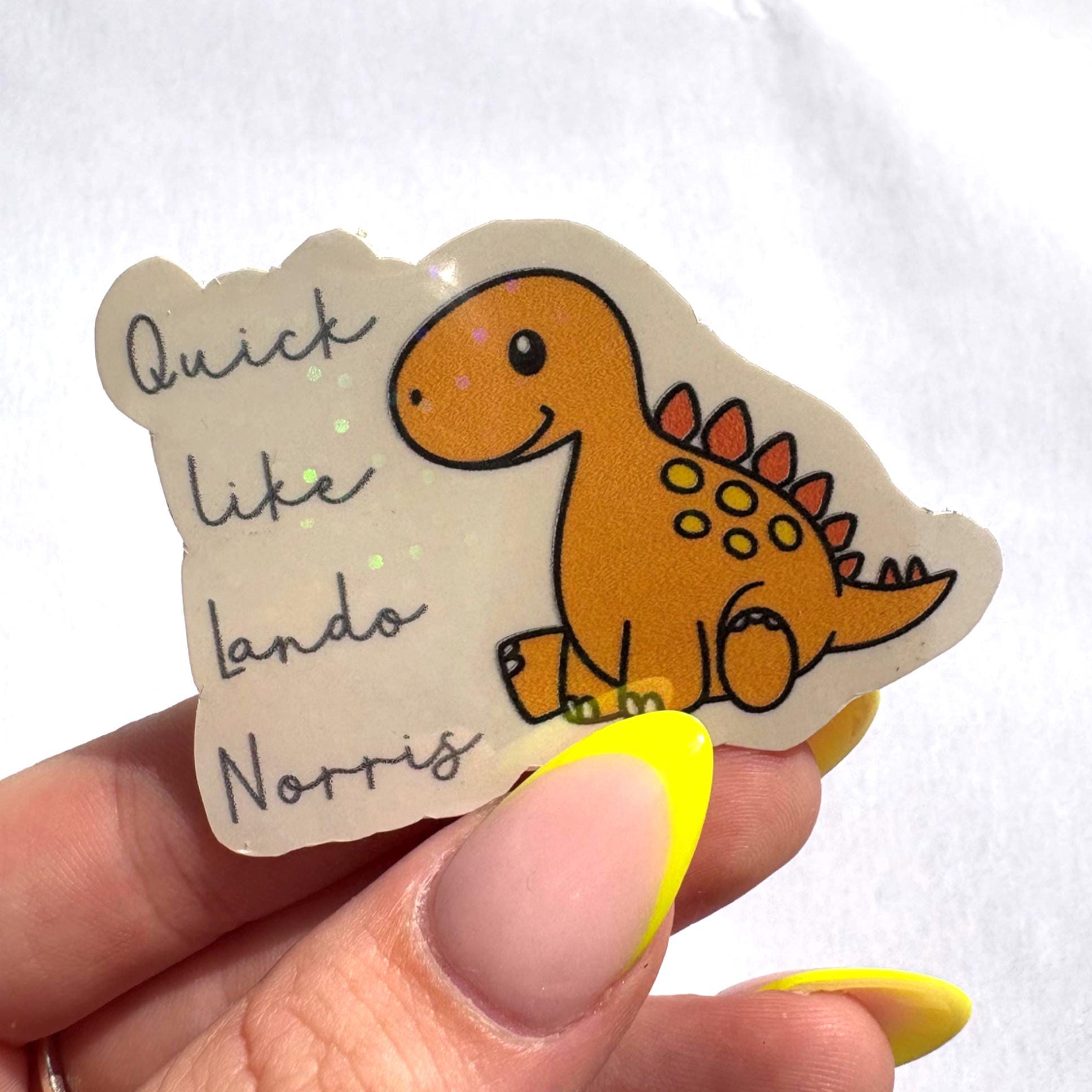 LN4 Stickers | Lando Norris Sticker Pack | Funny F1 Stickers | McLaren Merch |