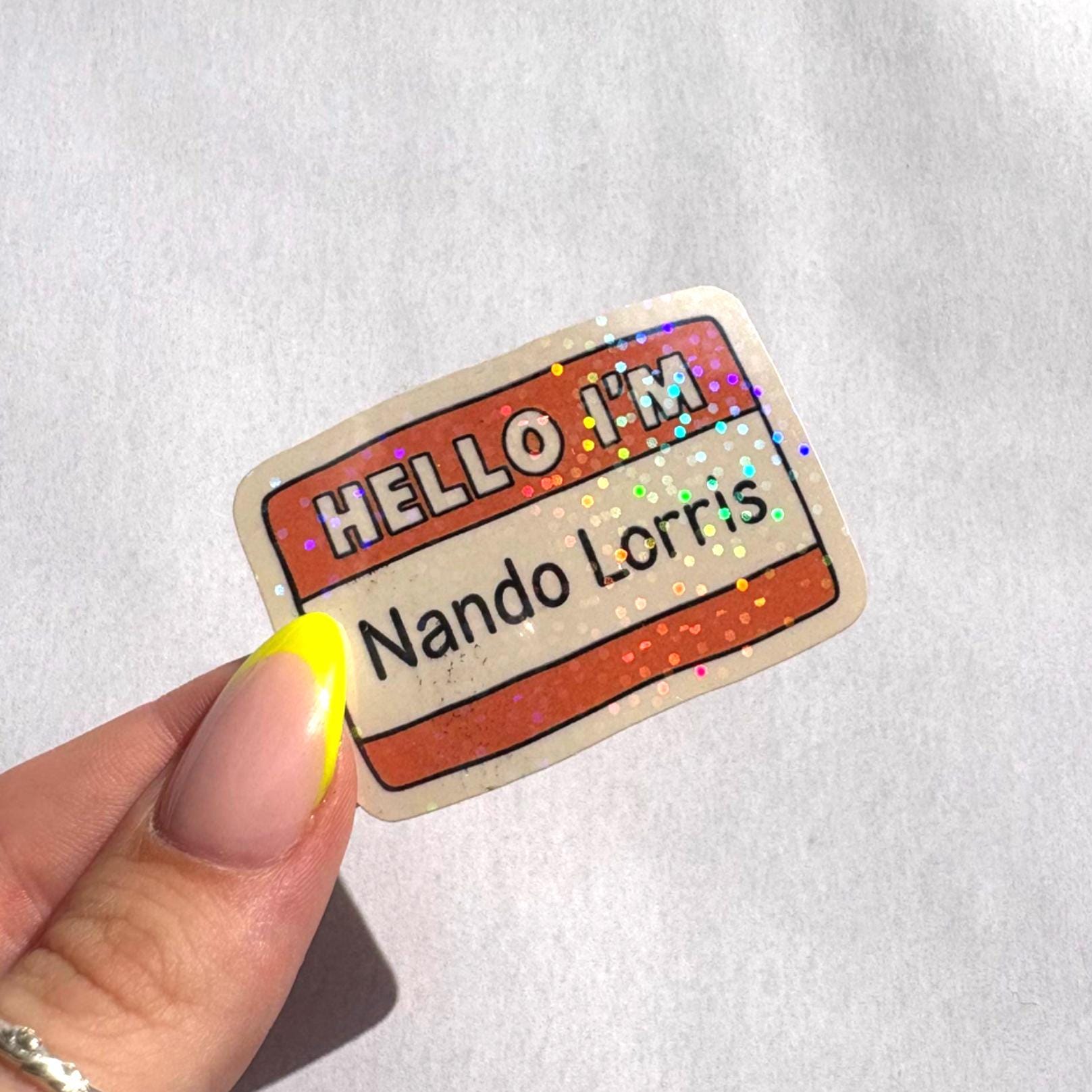 LN4 Stickers | Lando Norris Sticker Pack | Funny F1 Stickers | McLaren Merch |