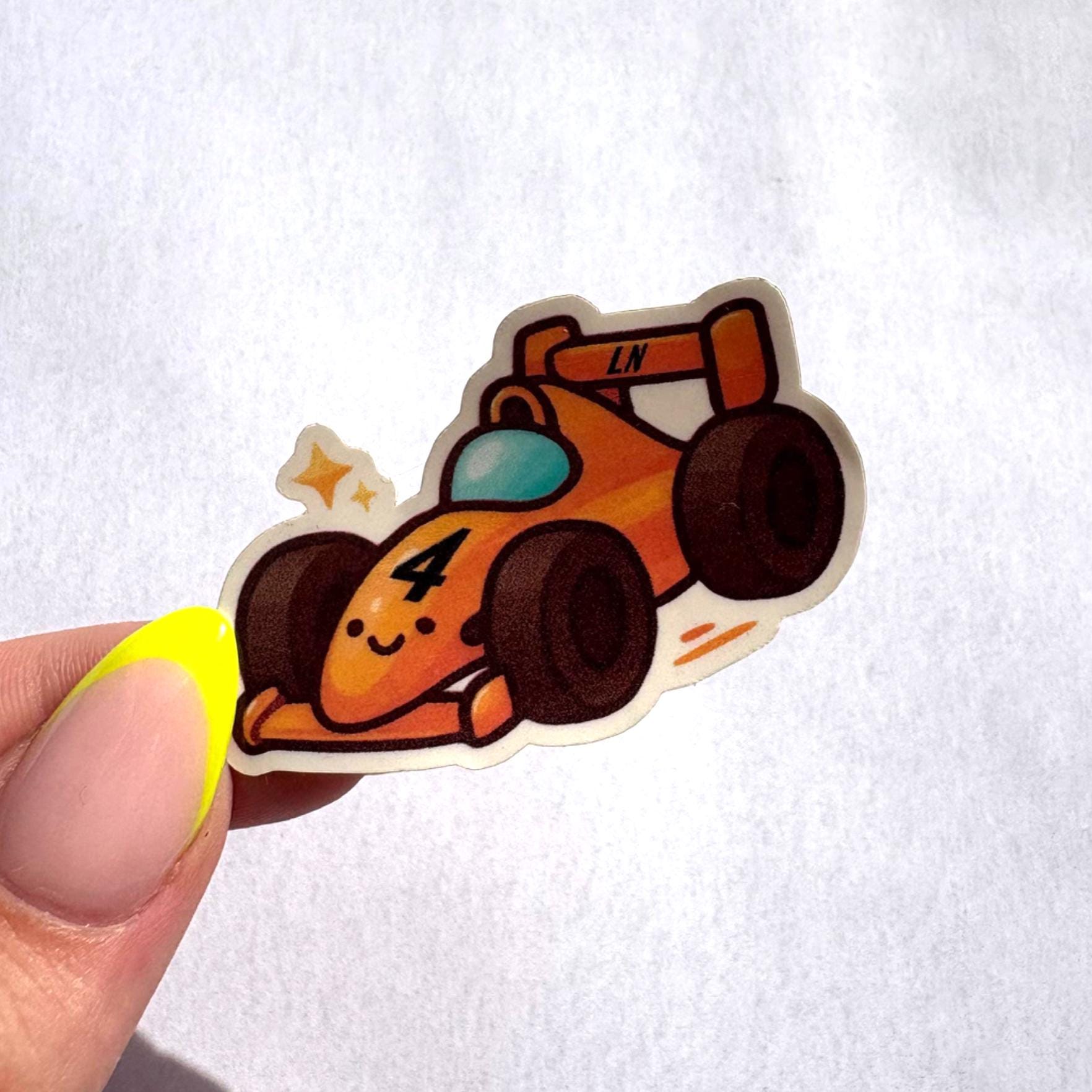 LN4 Stickers | Lando Norris Sticker Pack | Funny F1 Stickers | McLaren Merch |