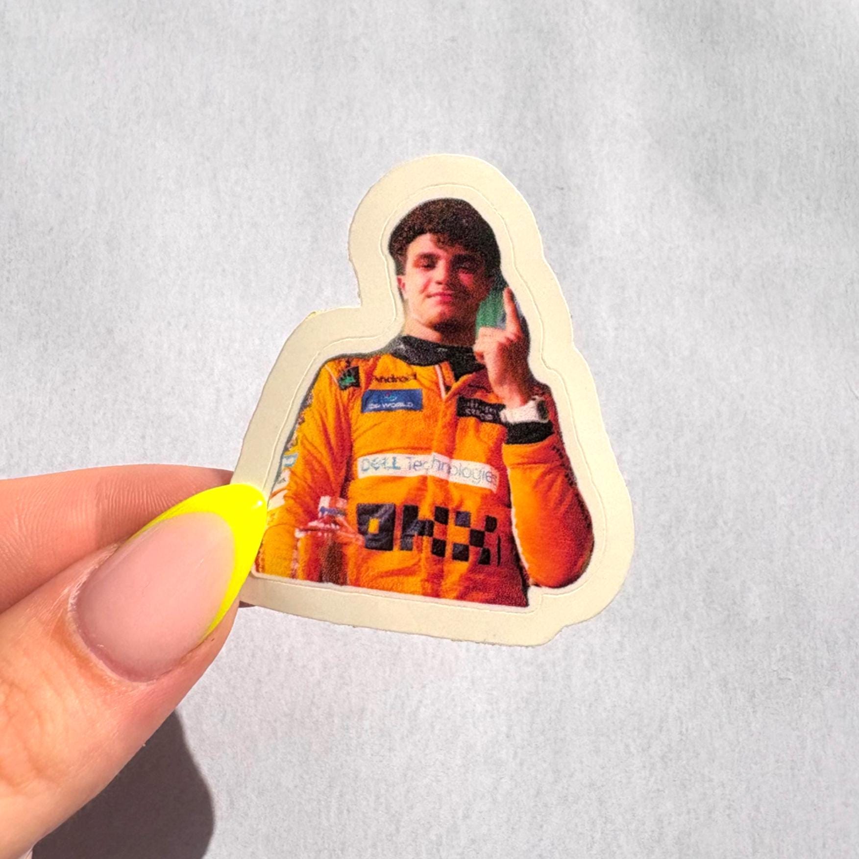 LN4 Stickers | Lando Norris Sticker Pack | Funny F1 Stickers | McLaren Merch |