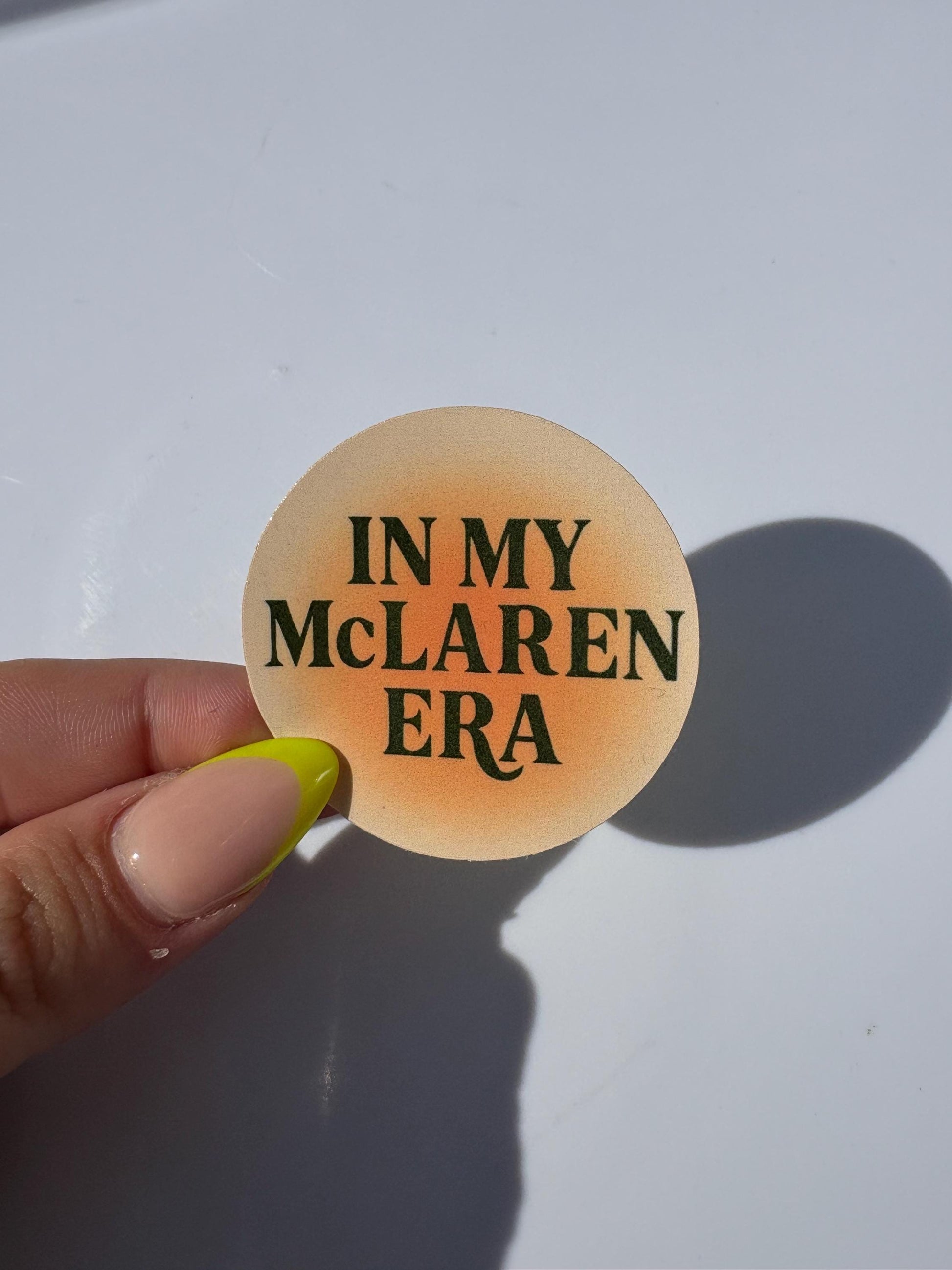 McLaren Stickers | McLaren Team Sticker Pack | Funny F1 Stickers | McLaren Merch |